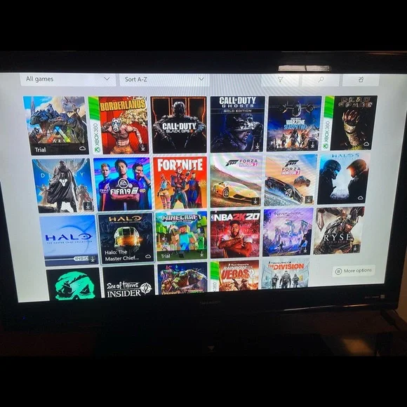 Xbox One - Controller, games, charging station, and HDMI cord included